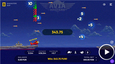 Aviamasters grande vincita moltiplicatore alto